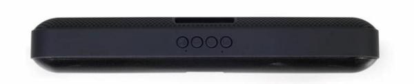 GEMBIRD Soundbar SPKBT-BAR400L, Bluetooth, 2x5W, LED podsvícení, černá2