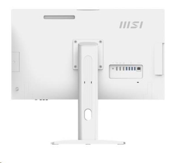 MSI PC AiO Modern AM273QP AI 1UM-429XEU,  Ultra 7 155H,  27" WQHD,  Anti-Glare,  16GB,  512GB SSD,  N/ A,  No OS,  White3