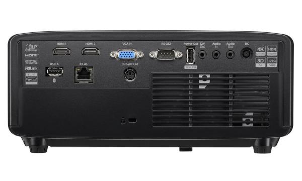 Optoma projektor HZ41HDR (DLP,  Laser,  Full HD,  4400 ANSI,  2xHDMI,  RS232,  RJ45,  USB-A,  repro 1x15W)4