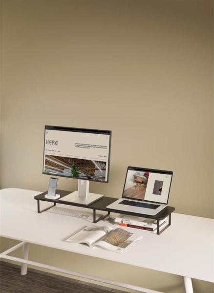 GEMBIRD Podstavec pod 2 monitory MS-TABLE2-01,  černý4