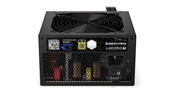 ENDORFY Zdroj Enduro L6 650 W,  120mm,  80 Plus Gold9