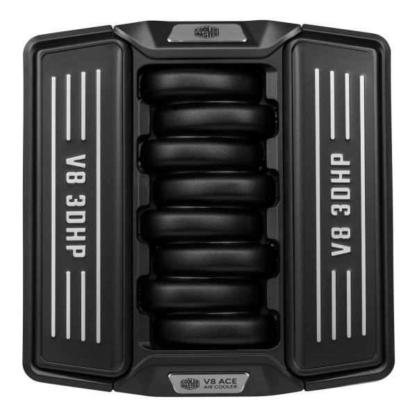 Cooler Master chladič V8 ACE 3DHP AMD,  2x120mm,  AM5,  černá5