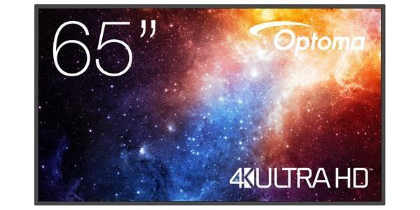 Optoma FPD N3651K 65" -  4K UHD /  Android 11 /  450 nits /  4GB RAM /  32GB ROM /  2x 10W speaker,  rozbalen