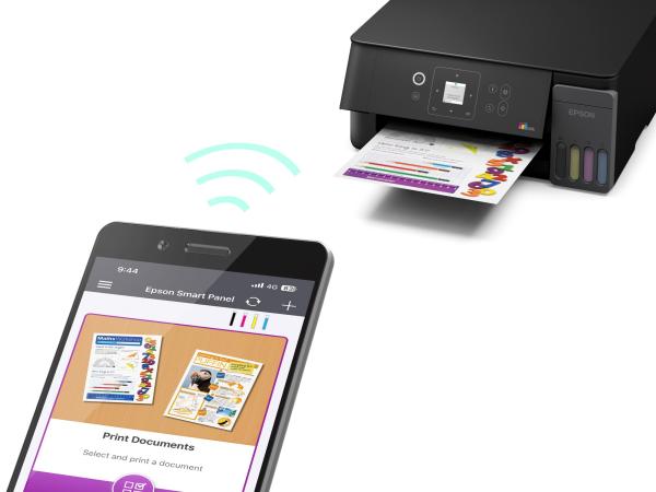 EPSON tiskárna ink EcoTank L3361,   A4,  LCD displej,  Apple AirPrint,  Wi-Fi,  Záruka 5 let po registraci zdarma4