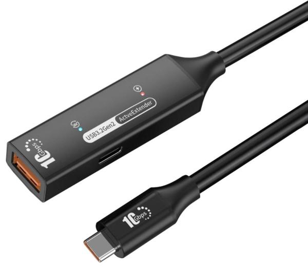 PremiumCord USB-A repeater + kábel USB-C, 7m