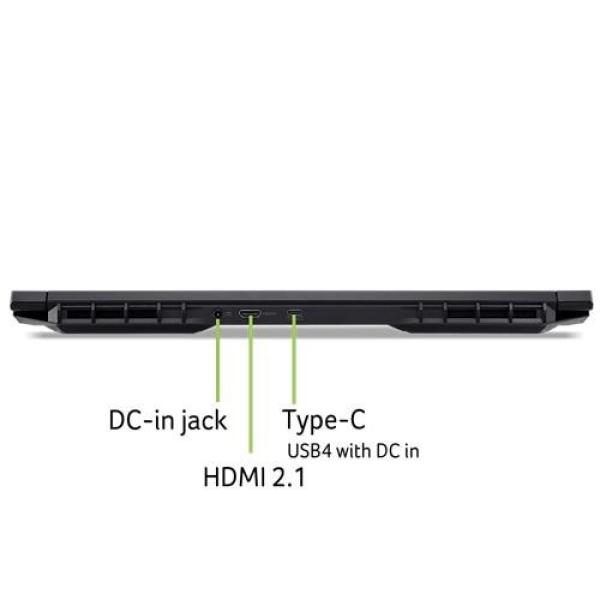 ACER NTB Nitro V 17 (ANV17-I31-7063), Core 7 240H, 17.3"FHD, 16GB, 512GB SSD, RTX 5060, W11H, Black9