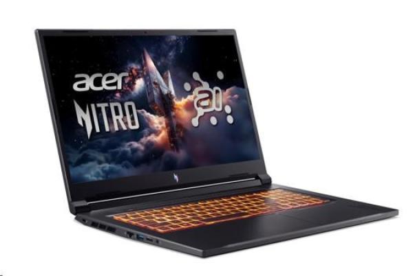ACER NTB Nitro V 17 (ANV17-I31-774M), Core 7 240H, 17.3"FHD, 16GB, 1TB SSD, RTX 5070, Linux, Black1