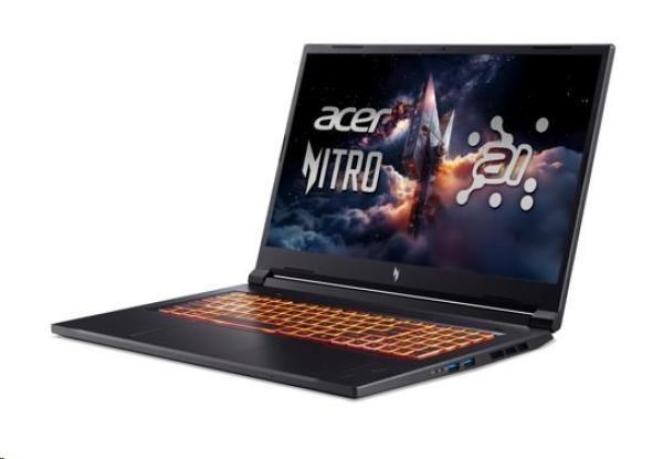 ACER NTB Nitro V 17 (ANV17-I31-97WP), Core 9 270H, 17.3"FHD, 16GB, 1TB SSD, RTX 5070, W11H, Black2