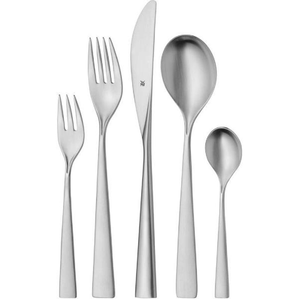 WMF Palermo příborová sada 30 ks,  Cromargan® 18/ 10,  lesklá nerez,  monoblokové nože,  do myčky