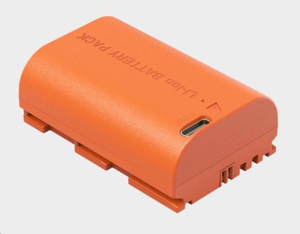SmallRig 5407 Camera Battery USB-C Rechargeable Canon LP-E6P Orange
