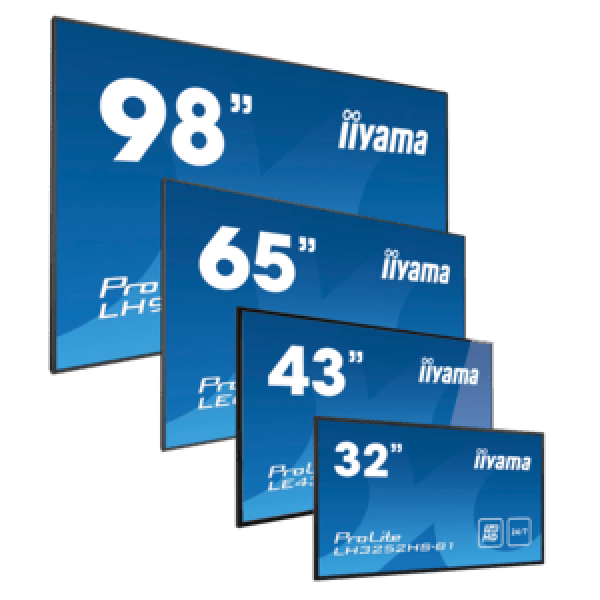 43" iiyama LH4364UHS-B1AG:VA, 4K UHD, Android, 24/ 7