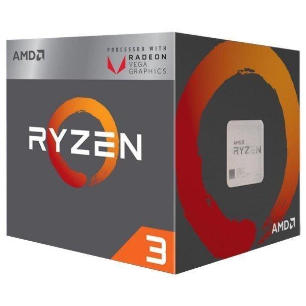 CPU AMD RYZEN 3 4300G,  4-core,  3.8GHz,  4MB cache,  65W,  socket AM4,  TRAY