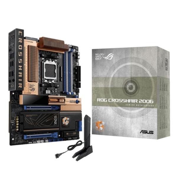ASUS MB Sc AM5 ROG CROSSHAIR 2006,  AMD X870E,  4xDDR5,  WiFi,  1xHDMI,  2xUSB43