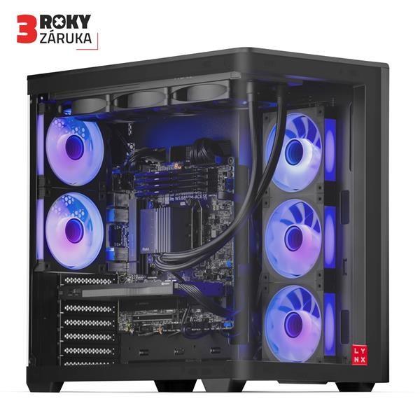 LYNX AI Workstation Ryzen 9950X 128GB 2TB SSD NVMe RTX PRO 4000 Blackwell 24G W11 Pro