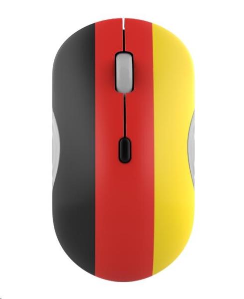 Lenovo 350 Fan edition - Nemecko/ Kancelárska/ Optická/ 1 600 DPI/ Bezdrôtové Bluetooth/ Čierna