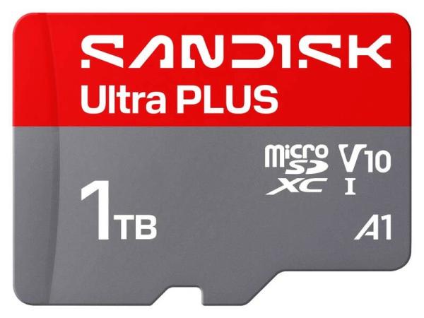 Sandisk Ultra PLUS micro SDXC karta 1TB UHS-I,  V10,  U1,  C10,  (200MB/ s)1