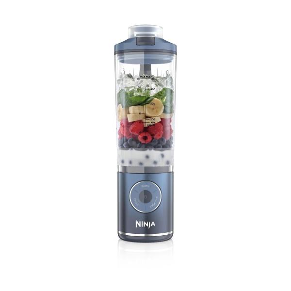 Ninja BC251EUNV BlastMax bezdrátový mixér modrý,  Auto-iQ,  PowerBlast,  570 ml,  USB-C baterie