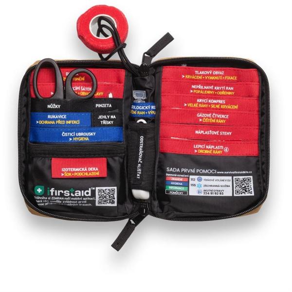 Lékárnička Survival First Aid Kit Hiking (CZ)1