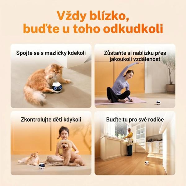 Enabot EBO Mini Robotický společník5