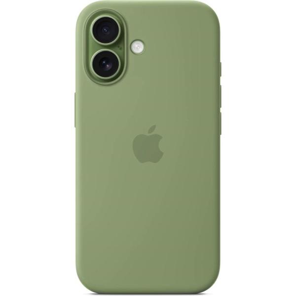 iPhone 17 Silicone Case with MagSafe - Light Moss