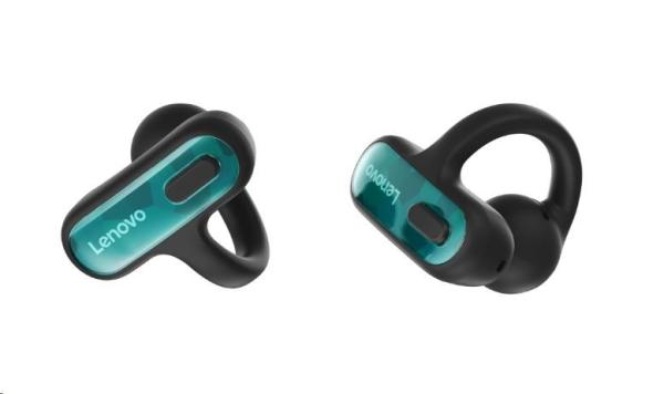 LENOVO Open-Ear Clip-on Earbuds X500 Black - Sluchatka s mikrofonom1