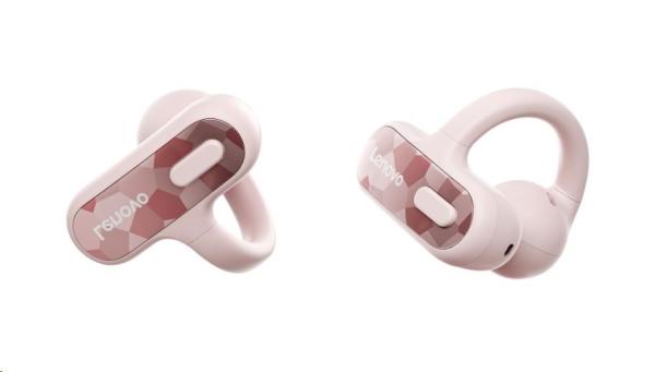 LENOVO Open-Ear Clip-on Earbuds X500 Pink2