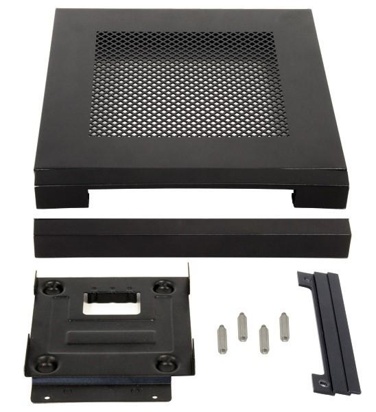 CHIEFTEC Compact Series/ mini ITX case,  IX-03B,  čierna,  Alu,  85W zdroj CDP-085ITX2
