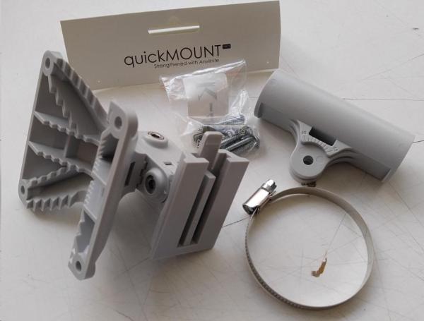 Mikrotik quickMOUNT PRO, kompatibilný so všetkými modelmi SXT, elevácia do 140° (V a H rovina)1