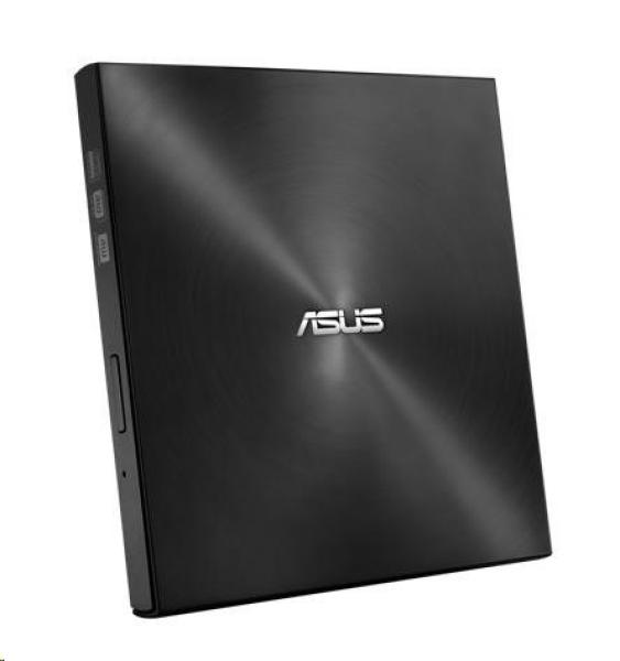 ASUS DVD Writer SDRW-08U7M-U BLACK RETAIL,  externá tenká DVD-RW,  čierna,  USB