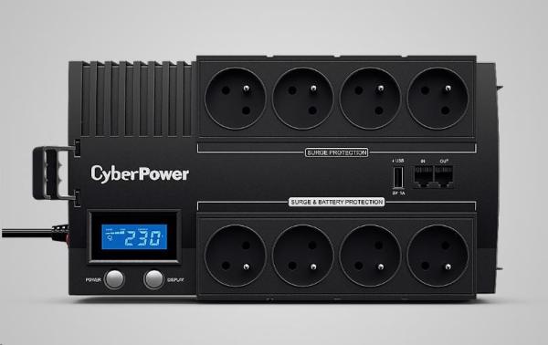 CyberPower BRICs Series II SOHO LCD UPS 1200VA/ 720W,  české zásuvky