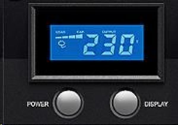 CyberPower BRICs Series II SOHO LCD UPS 1200VA/ 720W,  české zásuvky2