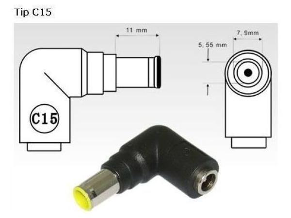 Nabíjací konektor AVACOM pre notebook C15 (7, 9 mm x 5, 5 mm pin) pre IBM/ Lenovo1