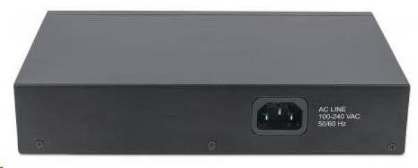 Intellinet 16-portový gigabitový ethernetový prepínač,  16x GbE,  bez ventilátora0