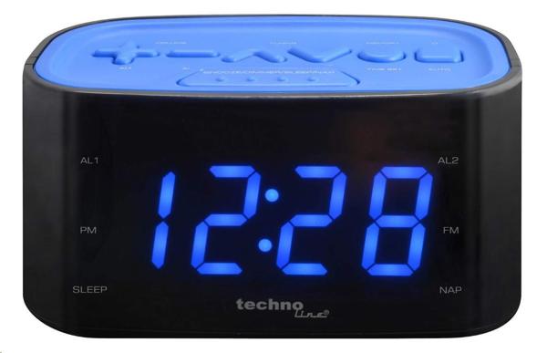 TechnoLine WT 465B - digitální budík s radiopřijímačem1