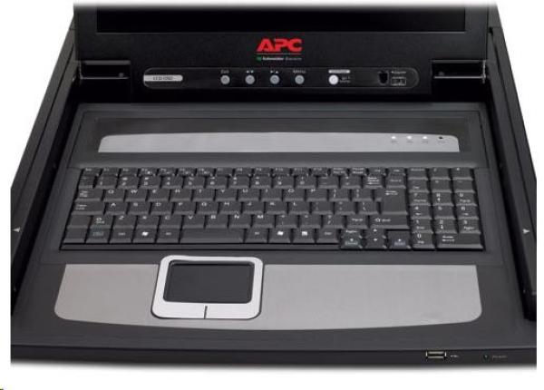 19" stojanová LCD konzola APC2