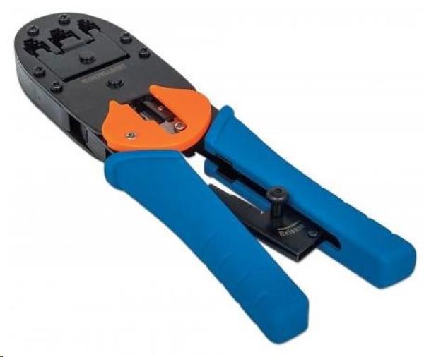 Krimpovacie kliešte Intellinet pre konektory RJ45,  RJ11,  RJ122