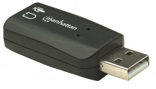 MANHATTAN Zvuková karta USB 3-D Sound Adapter2