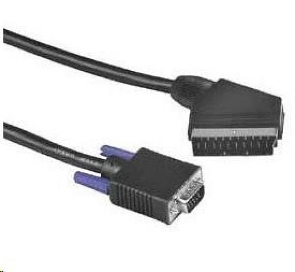 PREMIUMCORD VGA - Scart kábel 2m (M/ M)