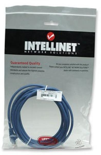 Intellinet Patch kábel Cat6 UTP 2m modrý1