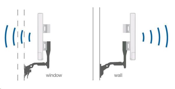 UBNT NanoStatio Mount NS-WM [držiak pre všetky typy nanostaníc na okno/ stenu]3