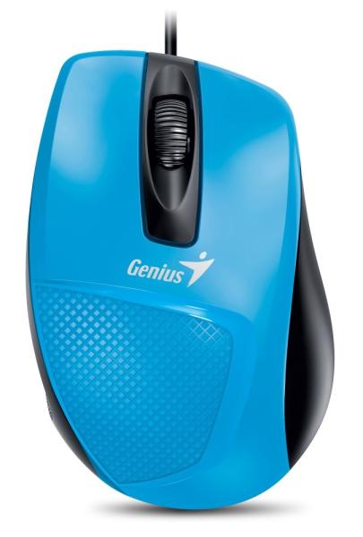 Myš GENIUS DX-150X,  drôtová,  1000 dpi,  USB,  modrá1
