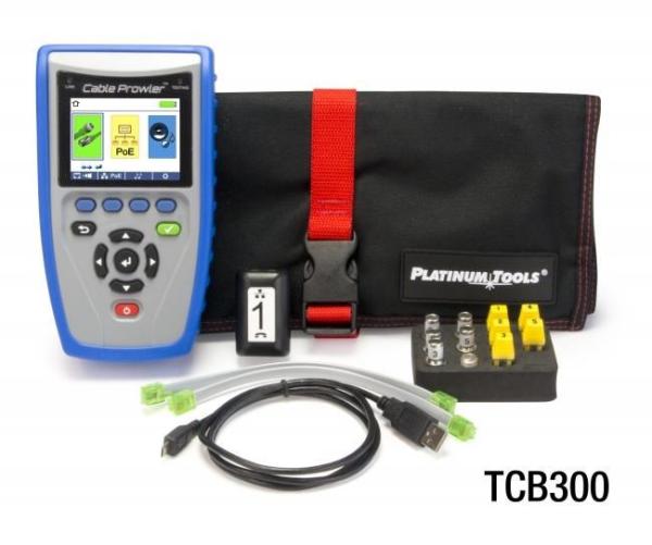 Platinum Tools CB300 (TCB300) - Cable Prowler™ analyzátor datových sítí,  made in USA