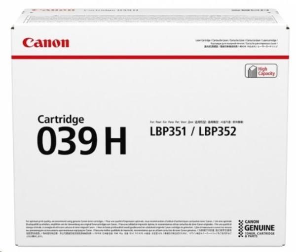 Canon TONER  CRG 039 černý pro i-Sensys LBP 351 a 352 (11 000 str.)