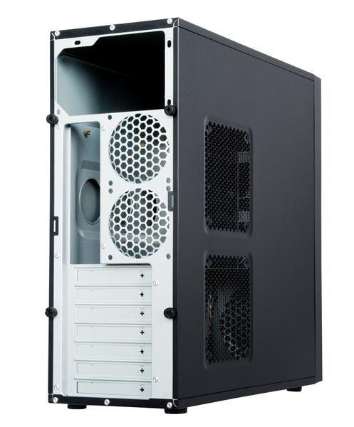 CHIEFTEC Elox Series HQ-01B-OP,  Miditower,  USB 3.0,  čierna,  bez zdroja2