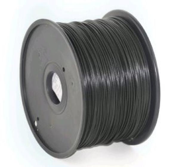 GEMBIRD Tlačová struna (filament) PLA,  1, 75 mm,  1 kg,  čierna