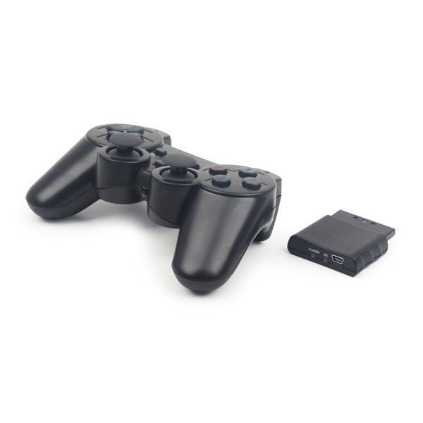 GEMBIRD gamepad JPD-WDV-01,  vibrační,  bezdrátový,  PC/ PS2/ PS3,  USB3