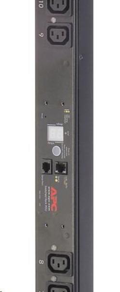 APC Rack PDU,  prepínaná,  Zero U,  10A,  230V,  (16)C13,  IEC-320 C14 3.05m0
