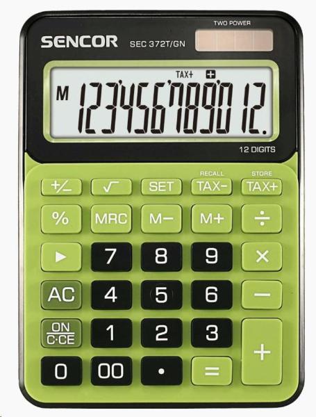 Sencor kalkulačka  SEC 372T/ GN