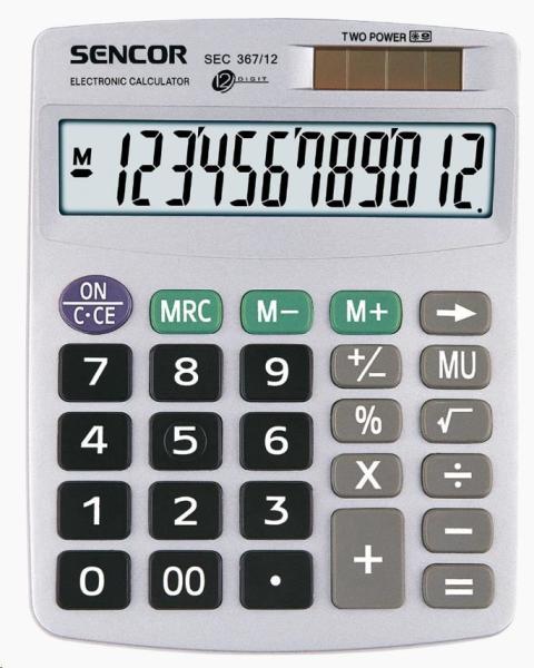 Sencor kalkulačka  SEC 367/  12