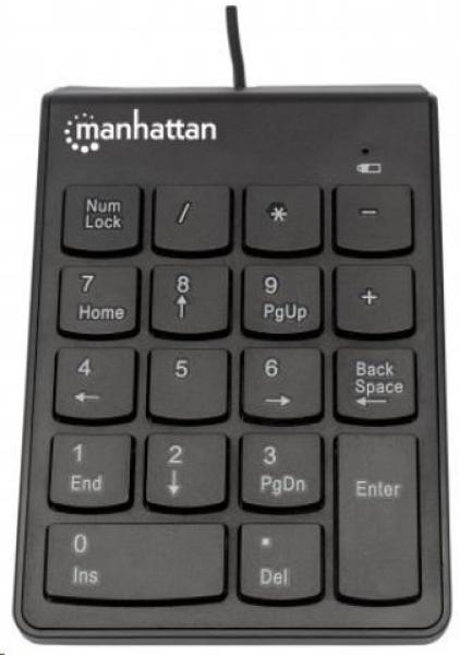 MANHATTAN Numerická klávesnice USB1